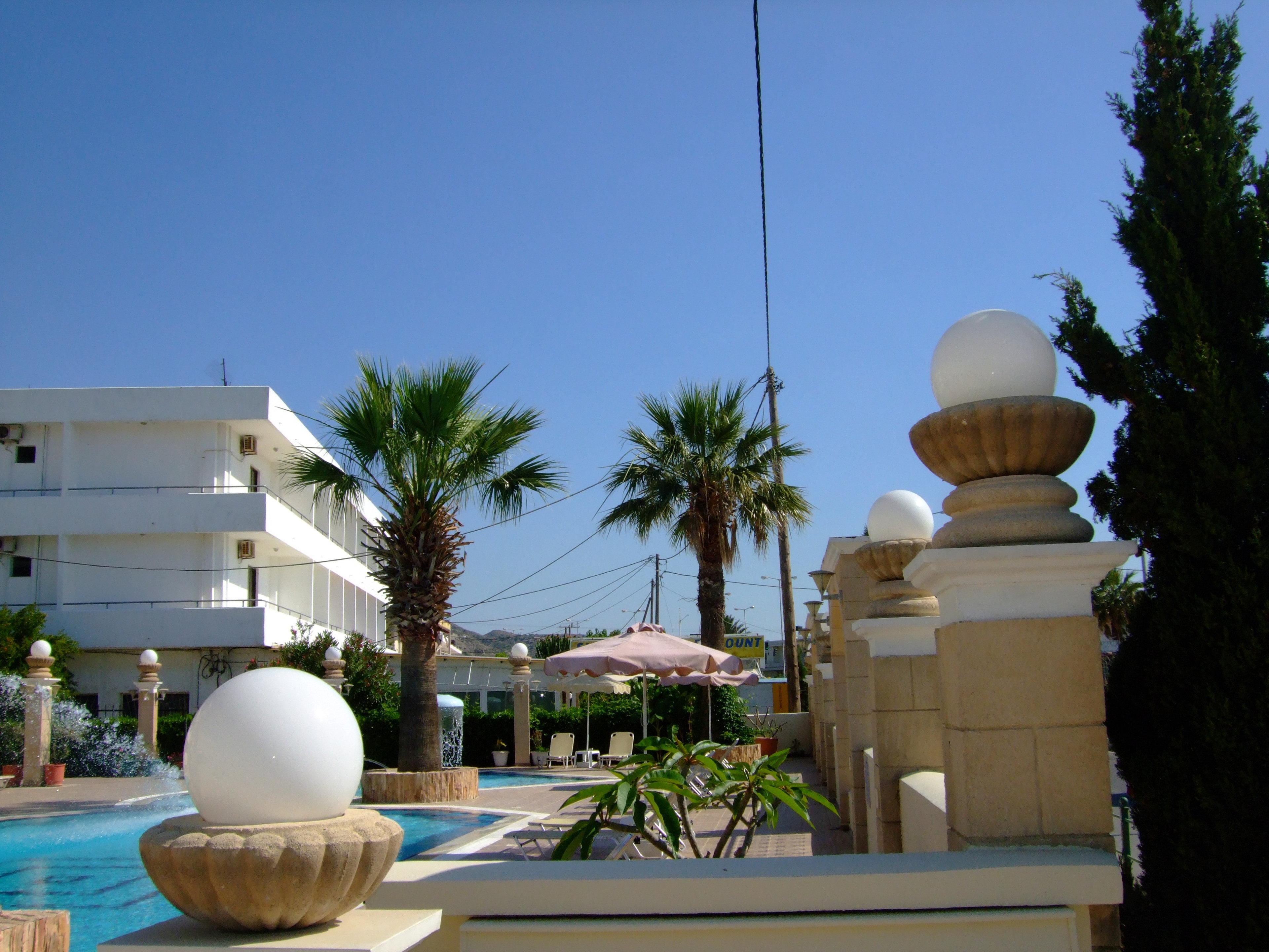 Antonios Hotel Faliraki Bagian luar foto