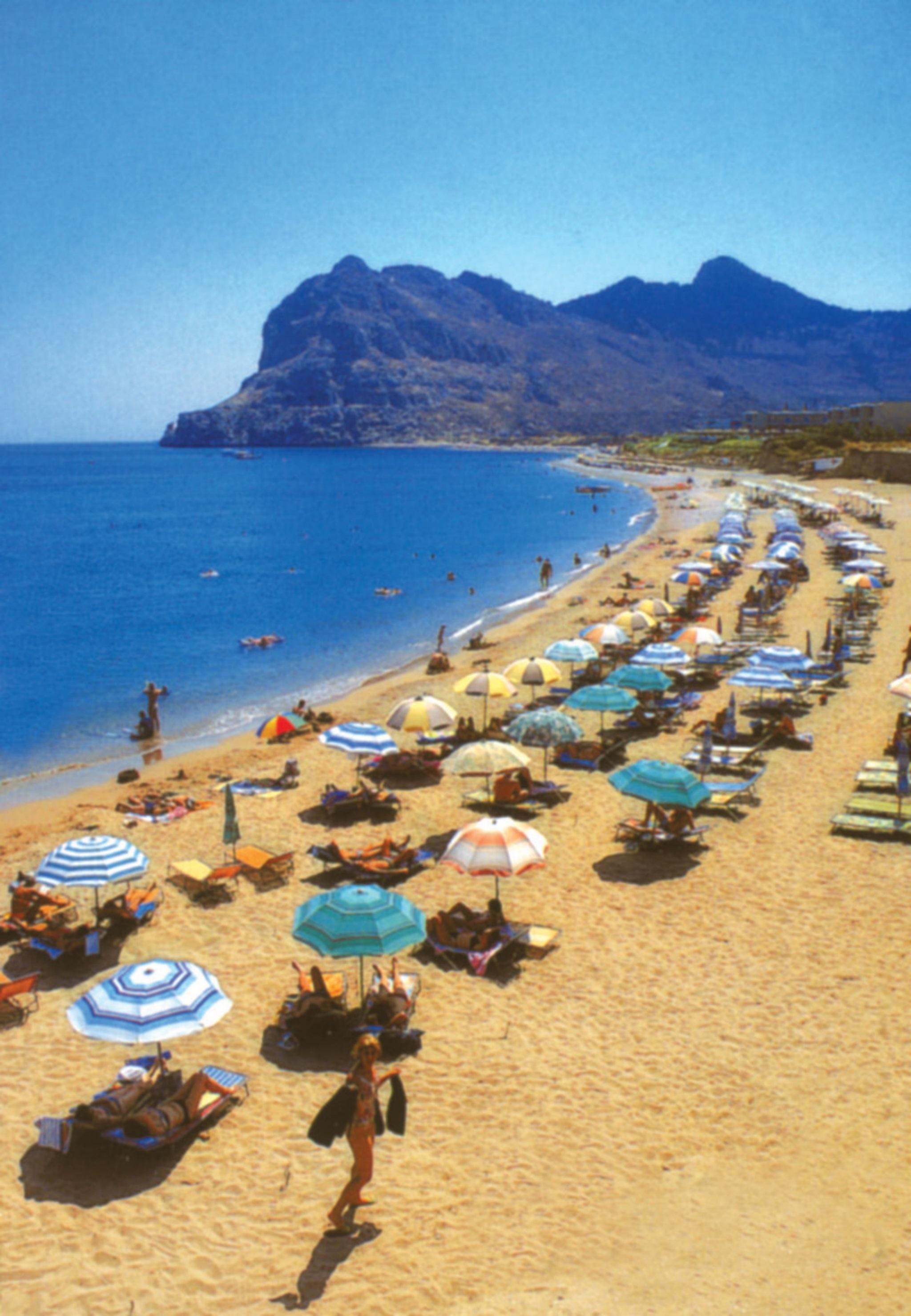 Antonios Hotel Faliraki Bagian luar foto