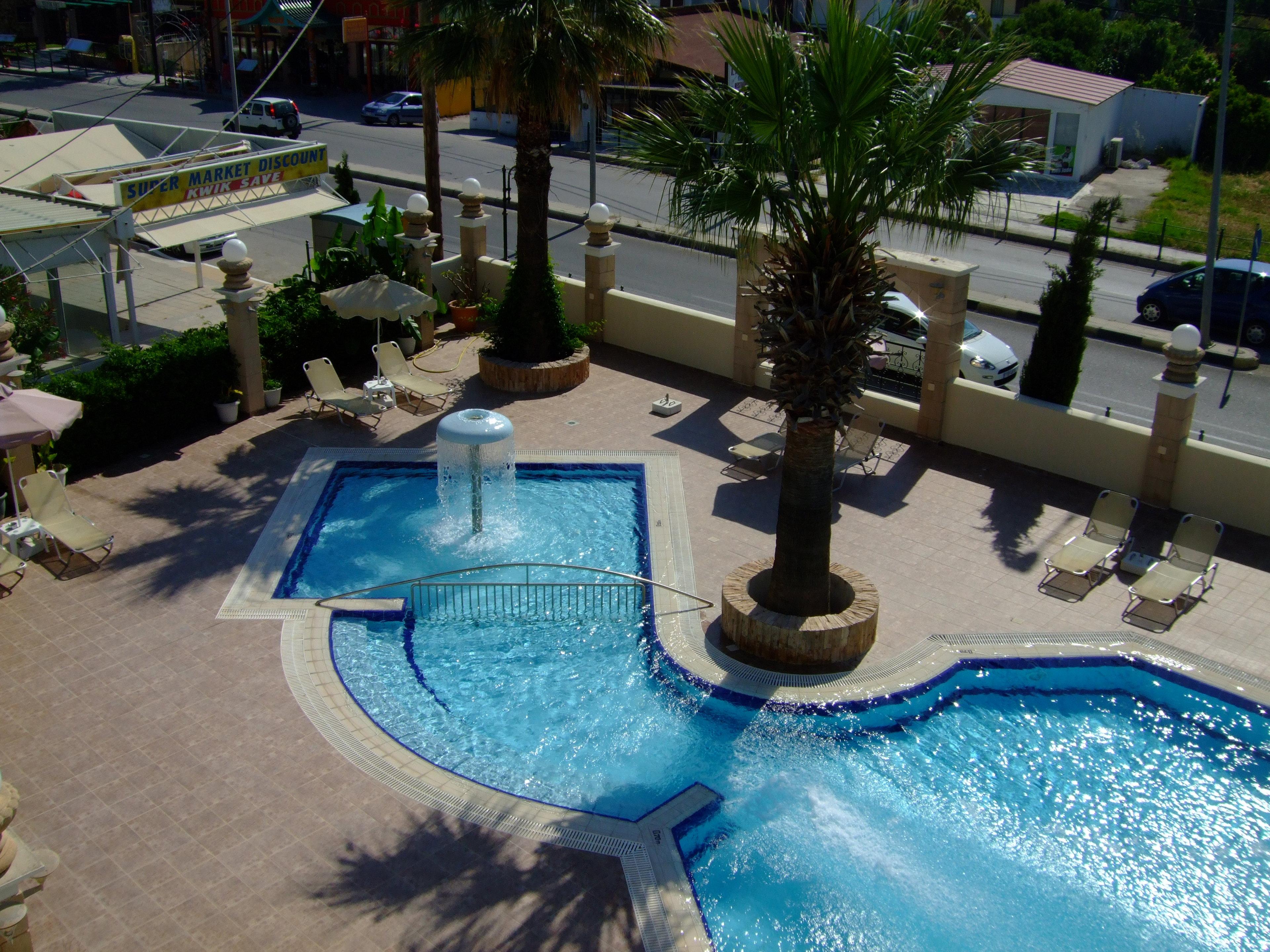Antonios Hotel Faliraki Bagian luar foto