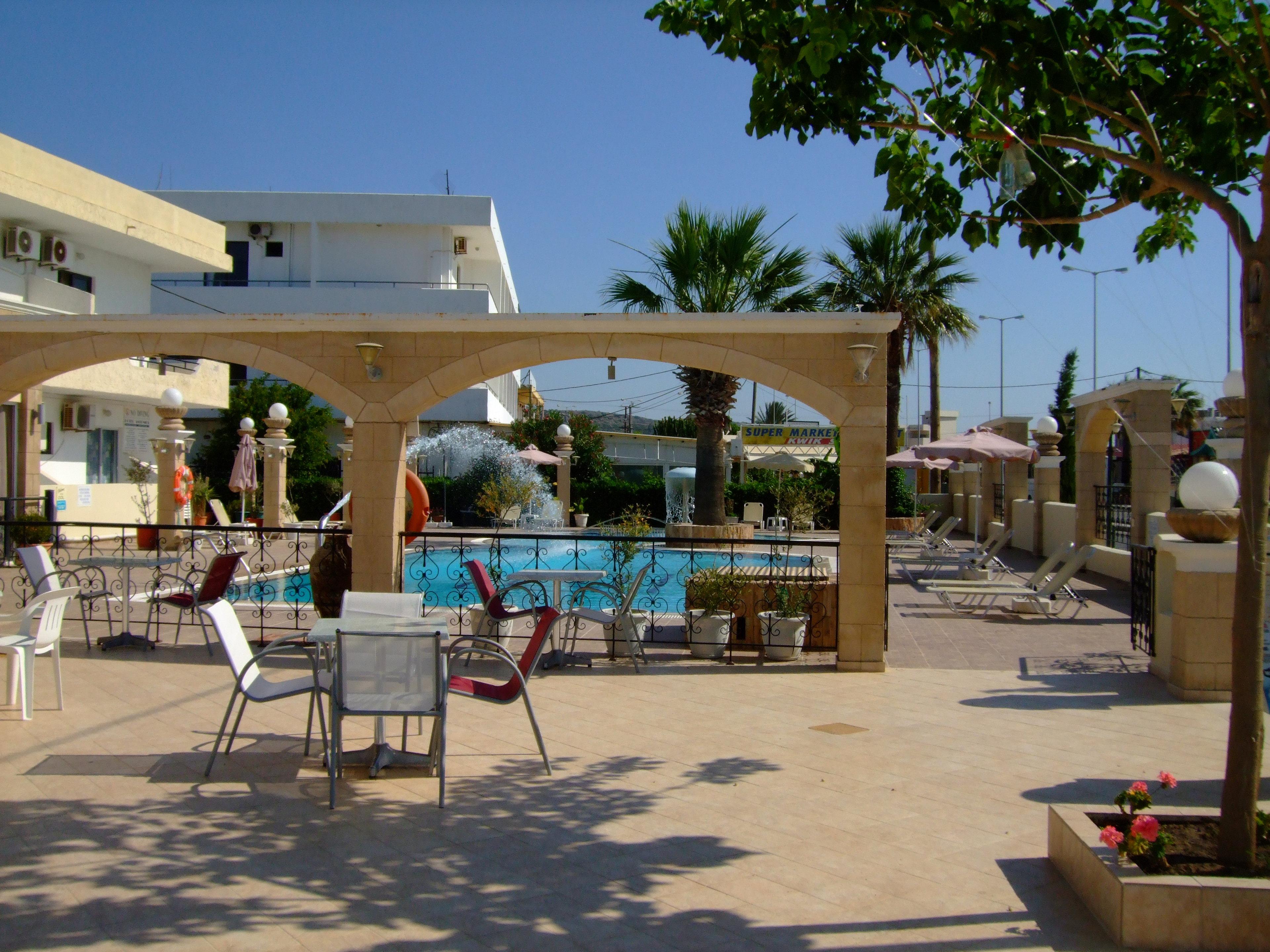 Antonios Hotel Faliraki Bagian luar foto