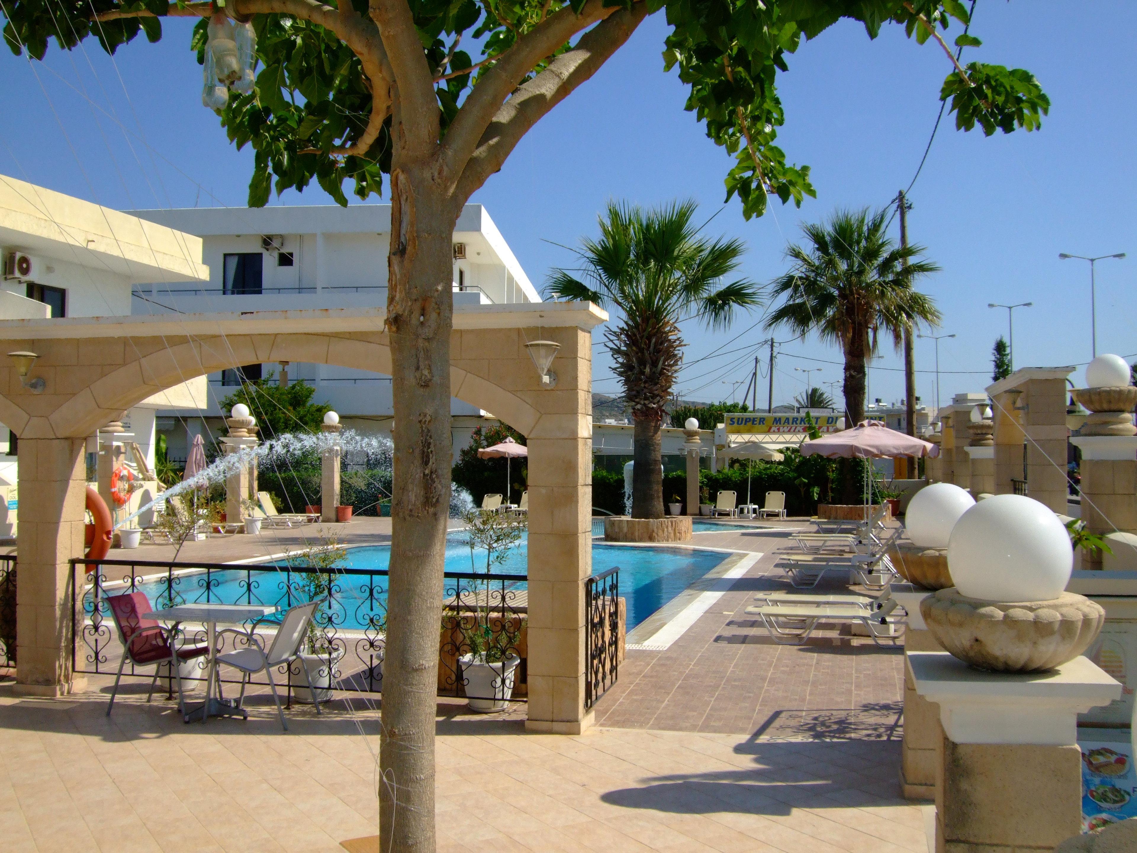 Antonios Hotel Faliraki Bagian luar foto