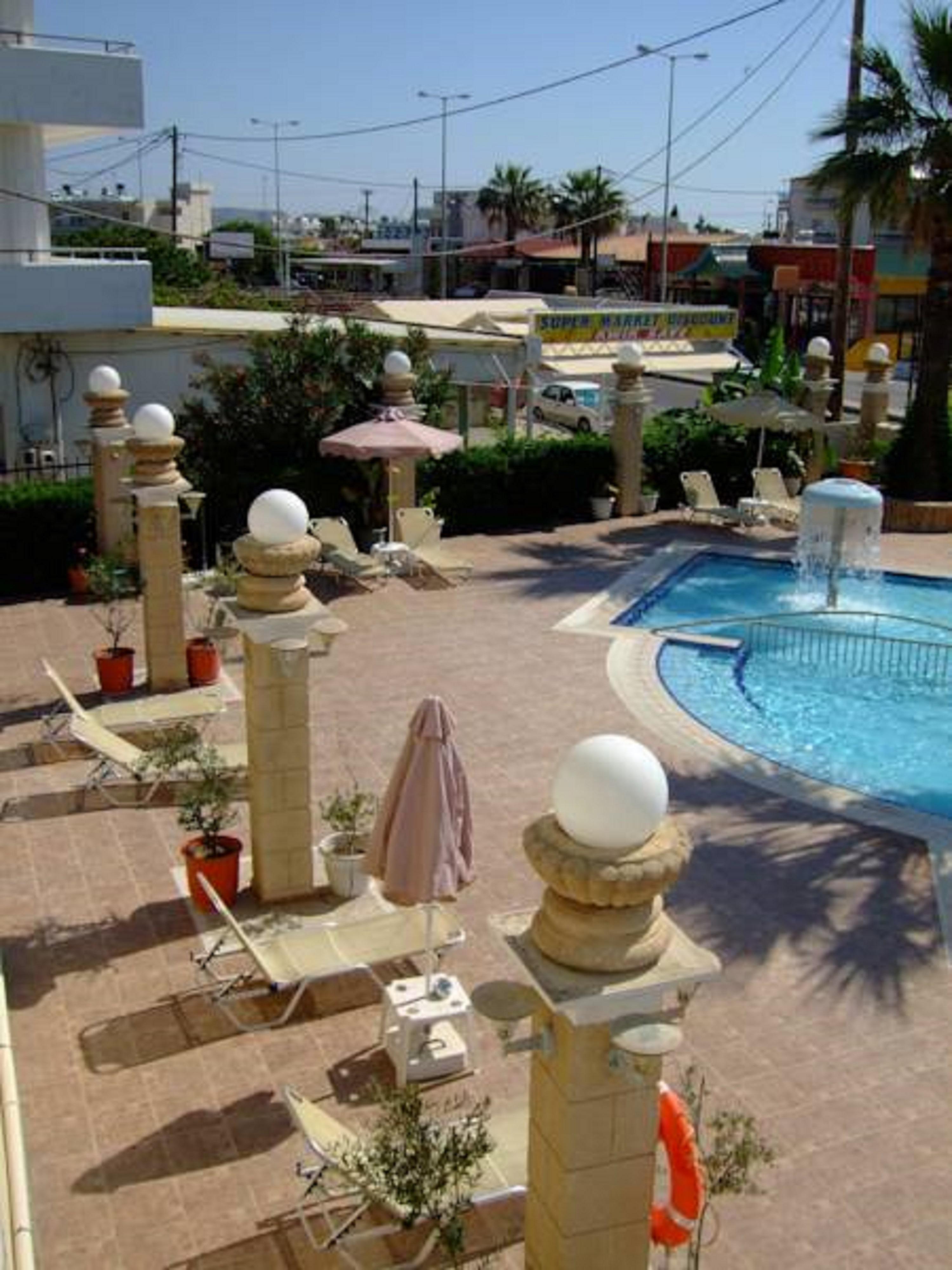 Antonios Hotel Faliraki Bagian luar foto