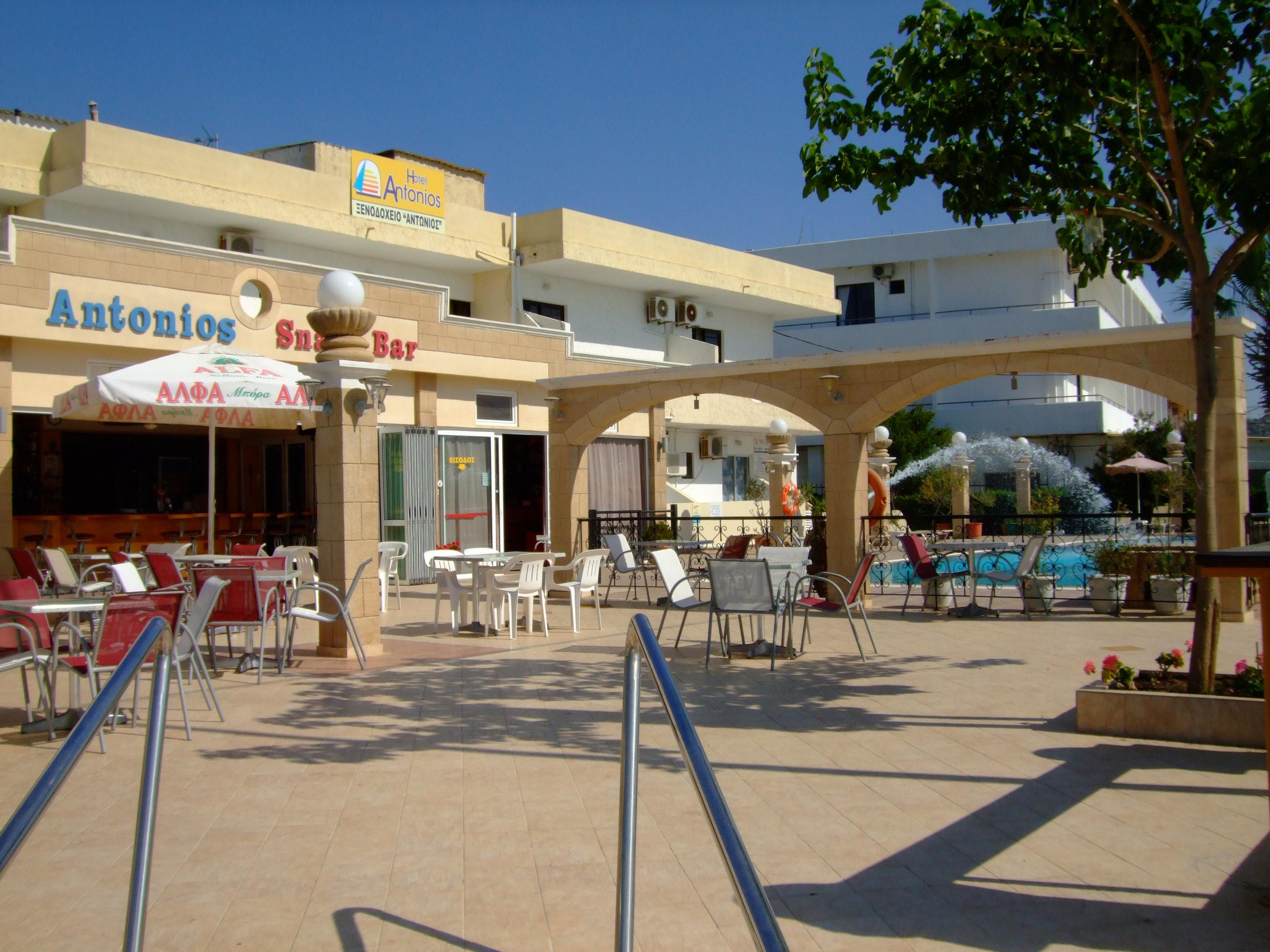 Antonios Hotel Faliraki Bagian luar foto
