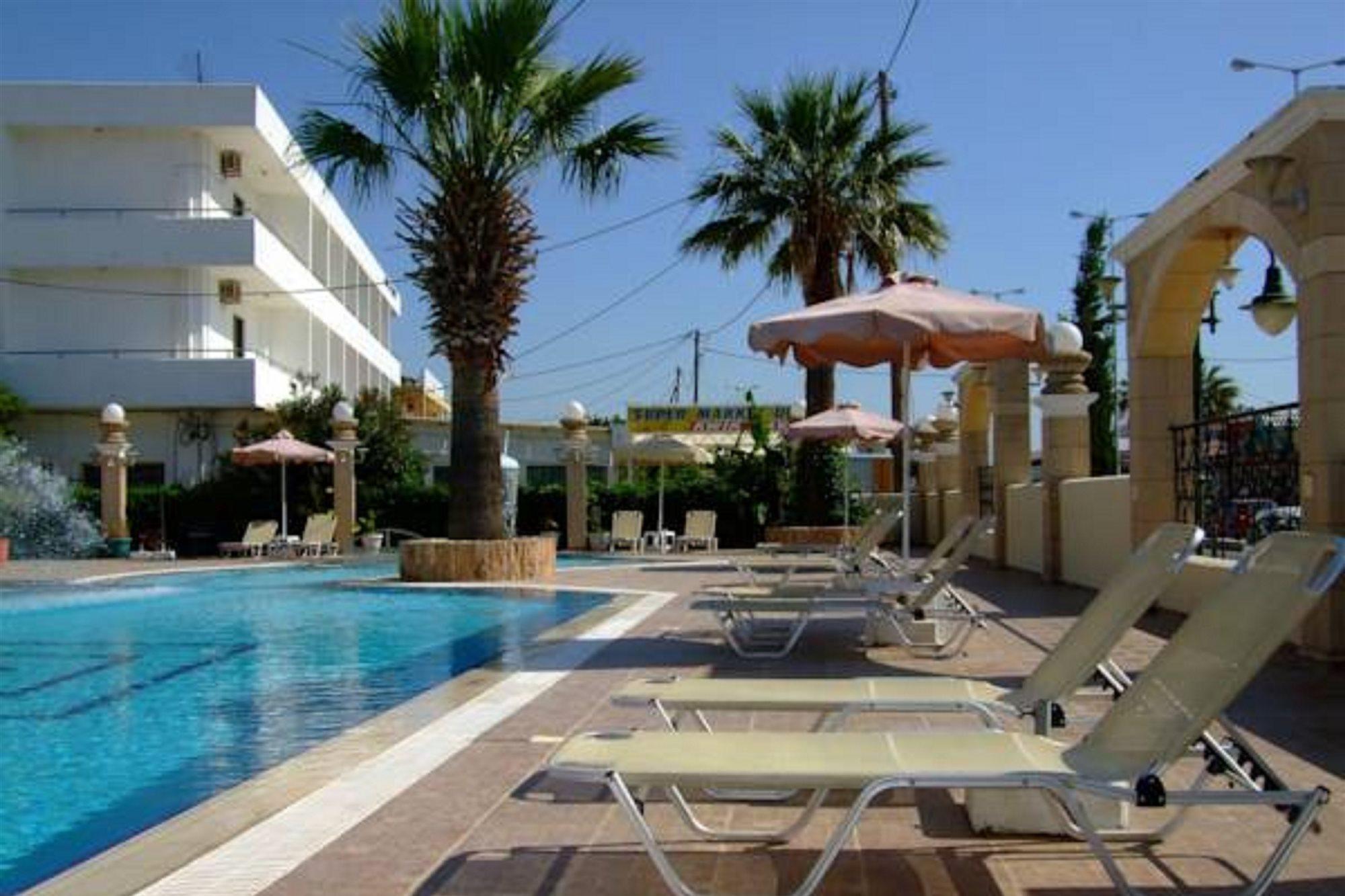 Antonios Hotel Faliraki Bagian luar foto